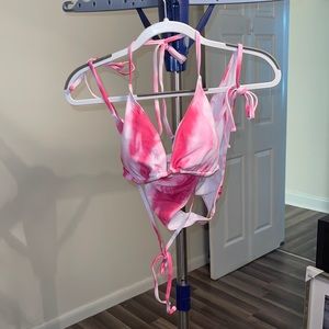 Pink and white bikini BRAND NEW